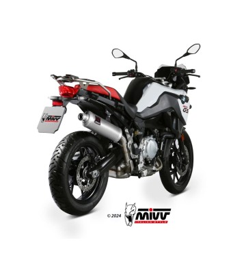 MIVV Ponteira de Escape DAKAR para BMW F750 GS 18-24