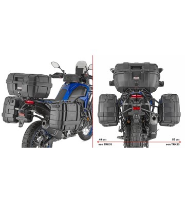 GIVI Suporte de malas laterais MONOKEY para TENERE 700 25-