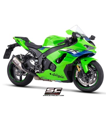 SC PROJECT Ponteira de Escape SC1-R para KAWASAKI ZX-10R/RR 2026