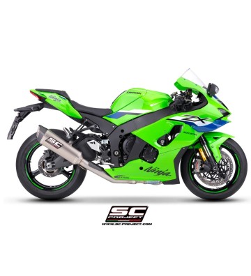 SC PROJECT SC1-R Slip-on with De-Cat Link Pipe 350mm for KAWASAKI ZX-10R/RR 2026
