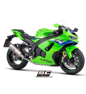 SC PROJECT SC1-R Slip-on with De-Cat Link Pipe 350mm for KAWASAKI ZX-10R/RR 2026