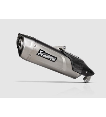 AKRAPOVIC Ponteira de Escape em Titânio para SUZUKI SV-7GX 2026 / SV650X 18-