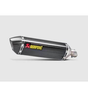 AKRAPOVIC Ponteira de Escape em Carbono para SUZUKI SV-7GX 2026 / SV650X 18-