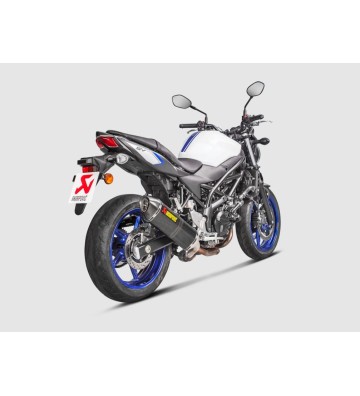 AKRAPOVIC Ponteira de Escape em Carbono para SUZUKI SV-7GX 2026 / SV650X 18-