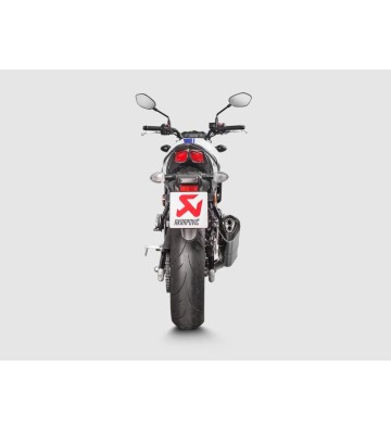 AKRAPOVIC Ponteira de Escape em Carbono para SUZUKI SV-7GX 2026 / SV650X 18-