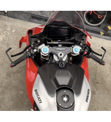 CNC RACING Proteção de Depósito de Combustível em Carbono para DUCATI Panigale V4/S 25-26
