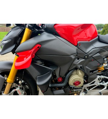 CNC RACING Proteção de Pinhão em Carbono para DUCATI Panigale V4/S 25-26 / Streetfighter V4/S 25-26