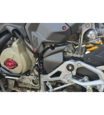 CNC RACING Proteção de Pinhão em Carbono para DUCATI Panigale V4/S 25-26 / Streetfighter V4/S 25-26