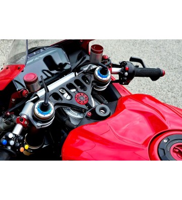CNC RACING Proteção de Interruptor de Ignição em Carbono para DUCATI Panigale V4/S 25-26