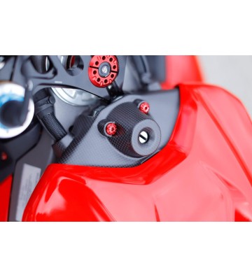 CNC RACING Proteção de Interruptor de Ignição em Carbono para DUCATI Panigale V4/S 25-26