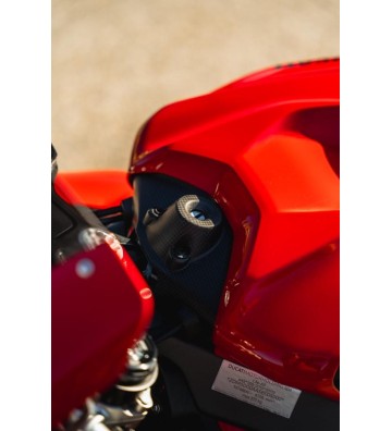 CNC RACING Proteção de Interruptor de Ignição em Carbono para DUCATI Panigale V4/S 25-26