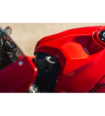 CNC RACING Proteção de Interruptor de Ignição em Carbono para DUCATI Panigale V4/S 25-26
