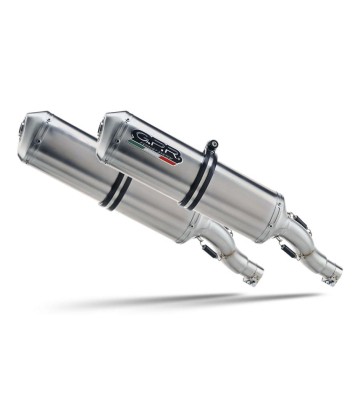 GPR Ponteiras de Escape SATINOX para HONDA Varadero 1000 99-11