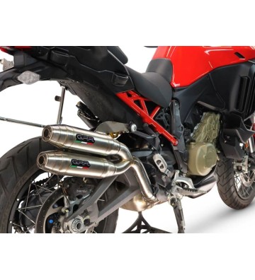 GPR Ponteiras de Escape DEEPTONE DUPLEX para DUCATI Multistrada V4/S 25-26