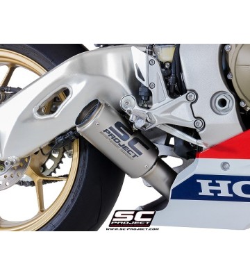 SC PROJECT CR-T Ponteira de Escape para CBR 1000RR / SP 17-18