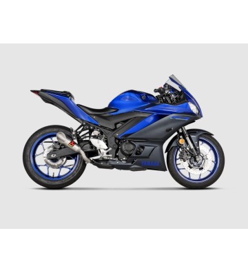 AKRAPOVIC Ponteira de Escape Racing para YAMAHA YZF-R3 24-26