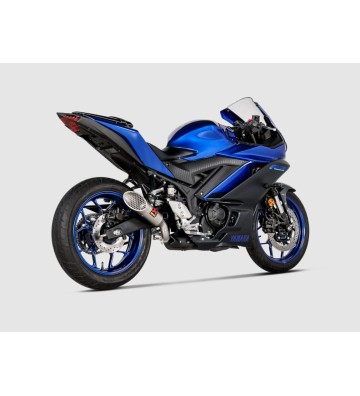AKRAPOVIC Ponteira de Escape Racing para YAMAHA YZF-R3 24-26