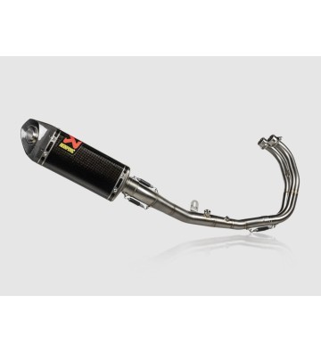 AKRAPOVIC Escape Completo Racing para YAMAHA YZF-R3 24-26