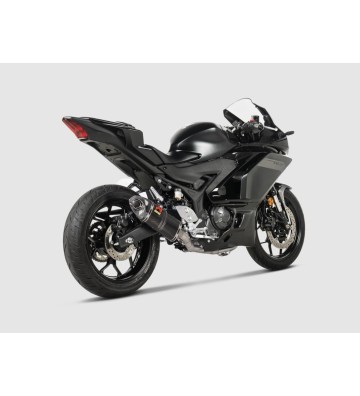 AKRAPOVIC Escape Completo Racing para YAMAHA YZF-R3 24-26