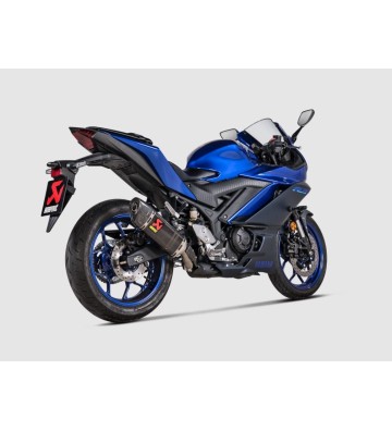 AKRAPOVIC Ponteira de Escape para YAMAHA YZF-R3 24-26