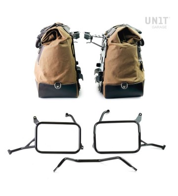 UNIT GARAGE CULT 40L-50L Side Bags in Canvas Kit for YAMAHA Ténéré 700 25-