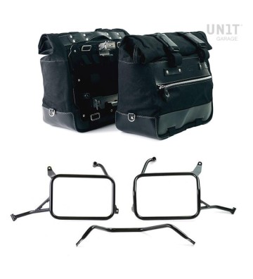 UNIT GARAGE CULT 40L-50L Side Bags in Canvas Kit for YAMAHA Ténéré 700 25-