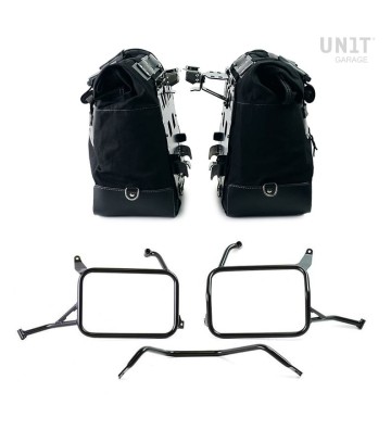 UNIT GARAGE CULT 40L-50L Side Bags in Canvas Kit for YAMAHA Ténéré 700 25-