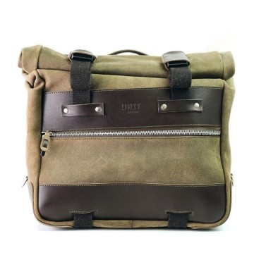 UNIT GARAGE CULT 40L-50L Side Bags in Waxed Suede Kit for YAMAHA Ténéré 700 25-