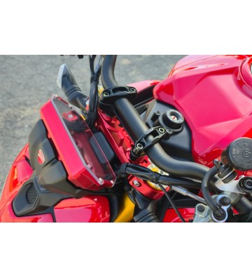 CNC RACING Dashboard Cover for DUCATI Streetfighter V2/S 25-26 / Panigale V2/S 25-26 / Hypermotard V2/SP 2026