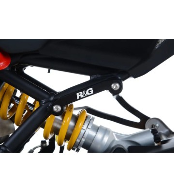 R&G Tampas de Sub-quadro Eliminador de Pousa-pés para DUCATI Monster 1200/R/S 16- / Supersport/S 17-20 / Supersport/S 950 21-