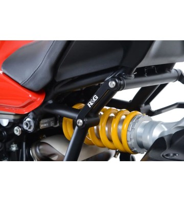 R&G Tampas de Sub-quadro Eliminador de Pousa-pés para DUCATI Monster 1200/R/S 16- / Supersport/S 17-20 / Supersport/S 950 21-