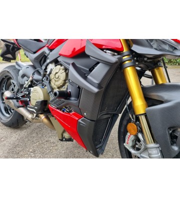 CNC RACING Kit de Asas em Carbono para DUCATI Streetfighter V2 22-24 / V4/S 20-24