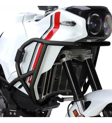 R&G Black Aluminium Adventure Bars for DUCATI DesertX 22-24