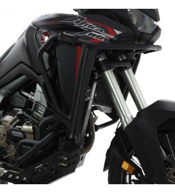 R&G Adventure Bars em Alumínio Preto para HONDA CRF1100L Africa Twin / Adventure Sports DCT 20-23