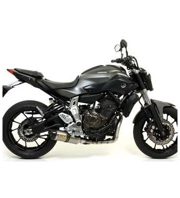 ARROW STREET THUNDER Full Exhaust System for MT-07 14-18