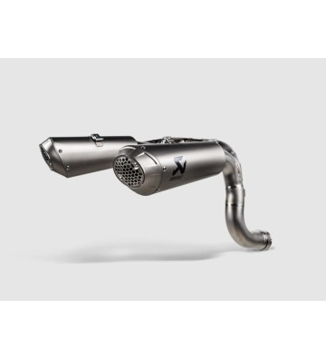 AKRAPOVIC Ponteiras de Escape STREET em Titânio para DUCATI Panigale V2 / Streetfighter V2 25-26