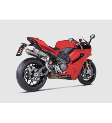 AKRAPOVIC STREET Titanium Slip-ons for DUCATI Panigale V2 / Streetfighter V2 25-26