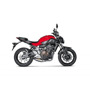 AKRAPOVIC Titânio Homologado para Yamaha MT07, XSR700