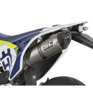 SC PROJECT OVAL Ponteira de Escape para Husqvarna - 701