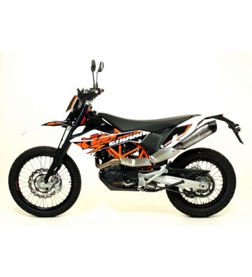 LEOVINCE LV ONE EVO Ponteira de Escape para HUSQVARNA 701 ENDURO/SUPERMOTO 15-16 /  KTM 690 ENDURO/R SMC/R 08-11