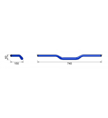 LSL SUPERBIKE FLAT Handlebar