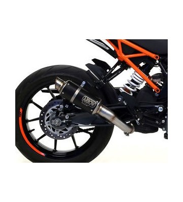 ARROW GP2 Ponteira de Escape para DUKE 125/390 17-