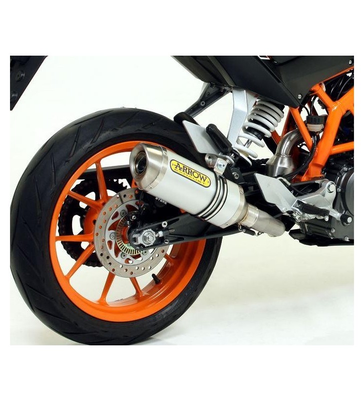 ARROW THUNDER Silencer for DUKE 125/390 17-