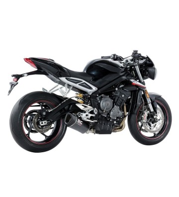 SC PROJECT SC1-R Ponteira de Escape para STREET TRIPLE 17-18