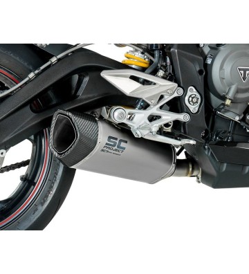 SC PROJECT SC1-R Silencer for STREET TRIPLE 17-18