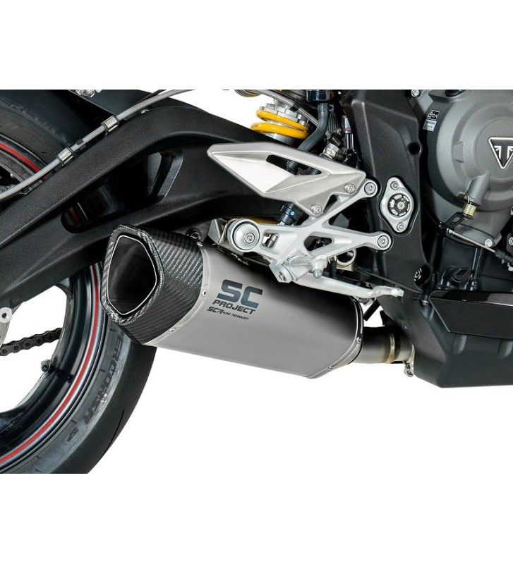 SC PROJECT SC1-R Ponteira de Escape para STREET TRIPLE 17-18