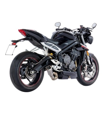 SC PROJECT CR-T Ponteira de Escape para STREET TRIPLE 17-18