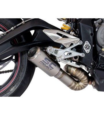 SC PROJECT CR-T Silencer for STREET TRIPLE 17-18