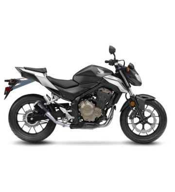 LEOVINCE LV-10 Ponteira de Escape para CB500X 17- / CB500F/CBR500R 16-