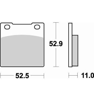 BRAKING Pastilhas Semi Metálicas